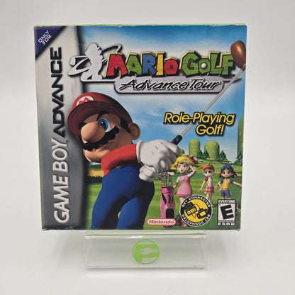 Mario Golf Advance Tour (Nintendo GameBoy Advance, 2004) CIB