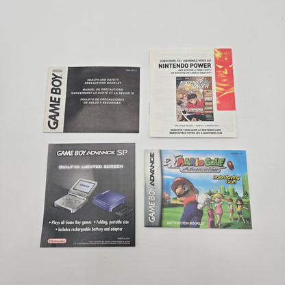 Mario Golf Advance Tour (Nintendo GameBoy Advance, 2004) CIB