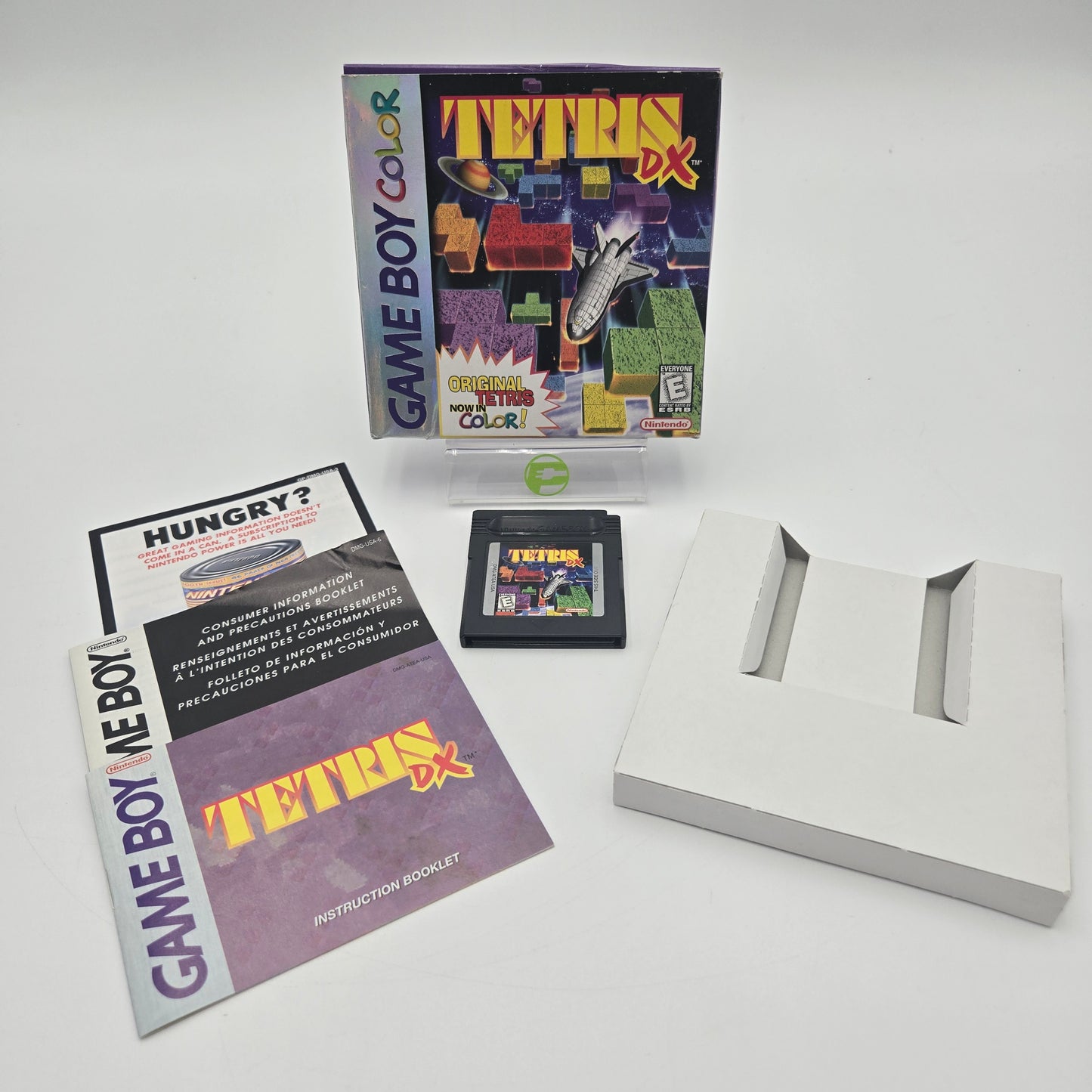 Tetris DX (Nintendo GameBoy Color, 1998) CIB