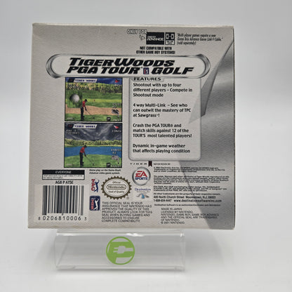 Tiger Woods PGA Golf (Nintendo GameBoy Advance, 2002) CIB