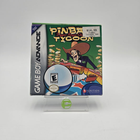 Pinball Tycoon (Nintendo GameBoy Advance, 2003) CIB