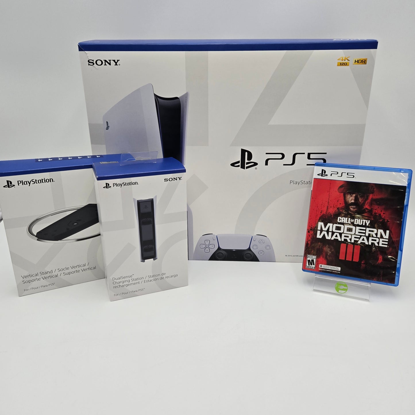 Sony PlayStation 5 Slim Disc Edition 1TB White Console Gaming System CFI-2015