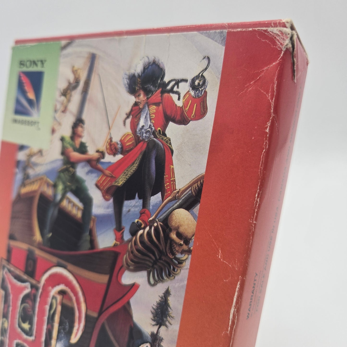 Hook (Nintendo NES, 1992) Box and Inserts