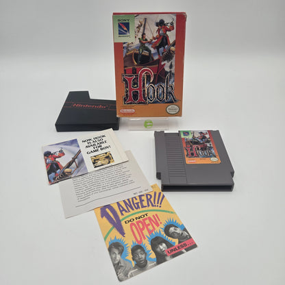 Hook (Nintendo NES, 1992) Box and Inserts