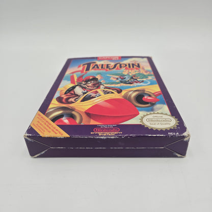 TaleSpin (Nintendo NES, 1991) Box and Inserts