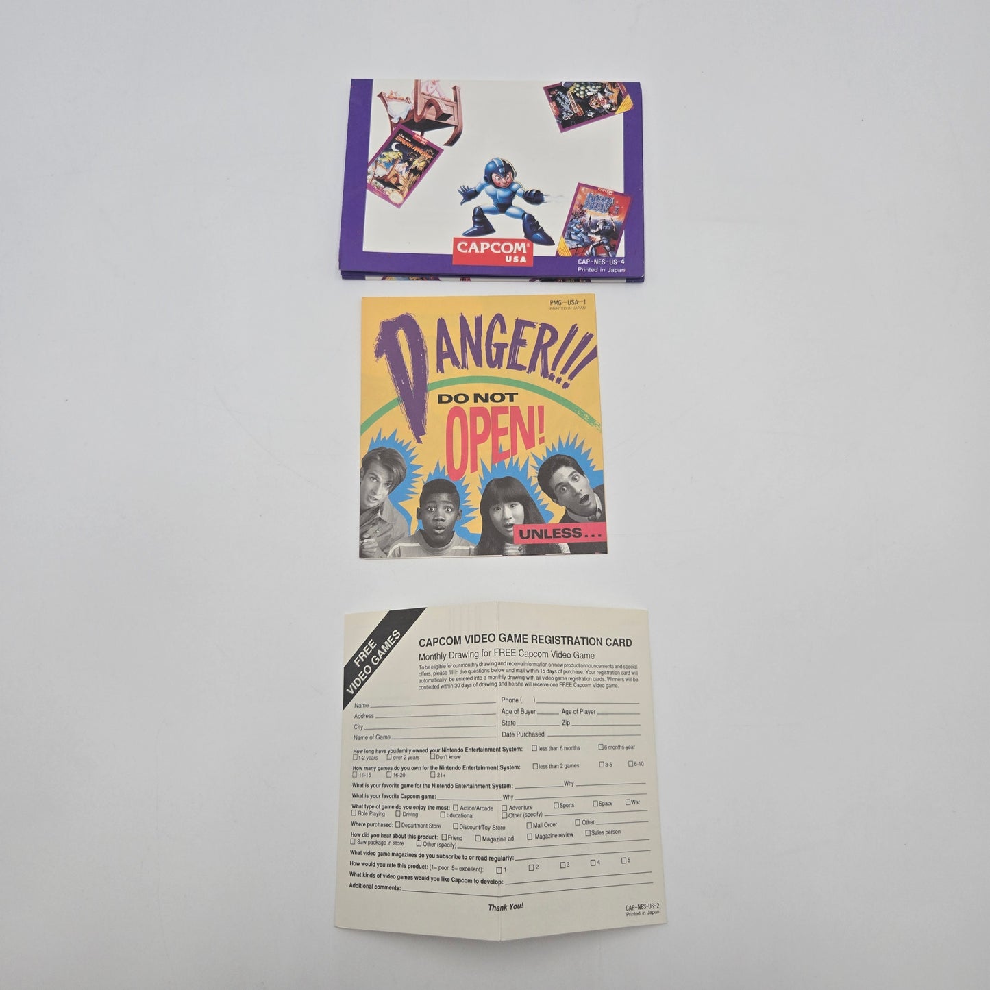 TaleSpin (Nintendo NES, 1991) Box and Inserts