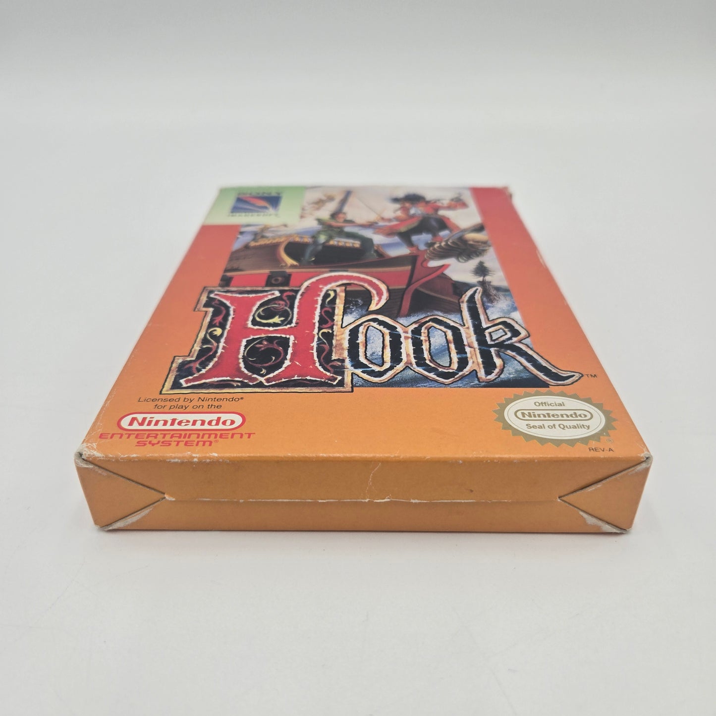 Hook (Nintendo NES, 1992) Box and Inserts