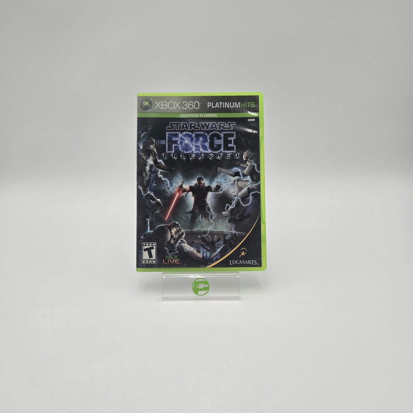 Star Wars The Force Unleashed [Platinum Hits] (Microsoft Xbox 360, 2008)