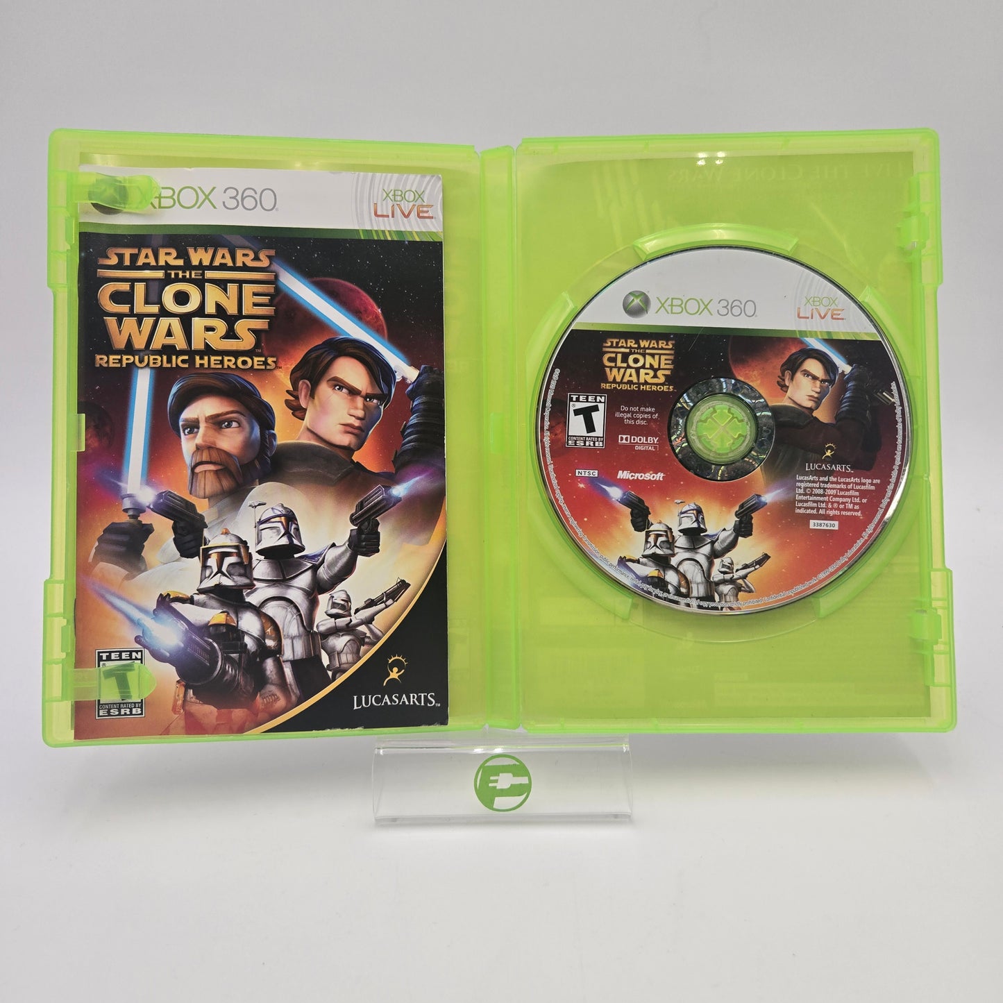 Star Wars Clone Wars: Republic Heroes (Microsoft Xbox 360, 2009)