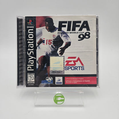 FIFA Road to World Cup 98 (Sony PlayStation 1 PS1, 1997)