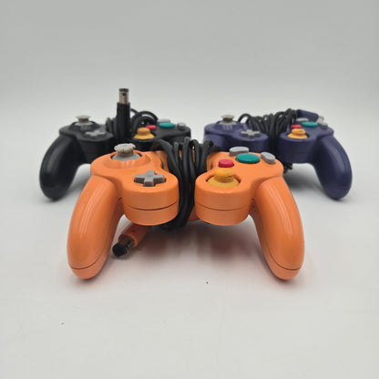 Lot of 3 Nintendo GameCube Wired Controllers