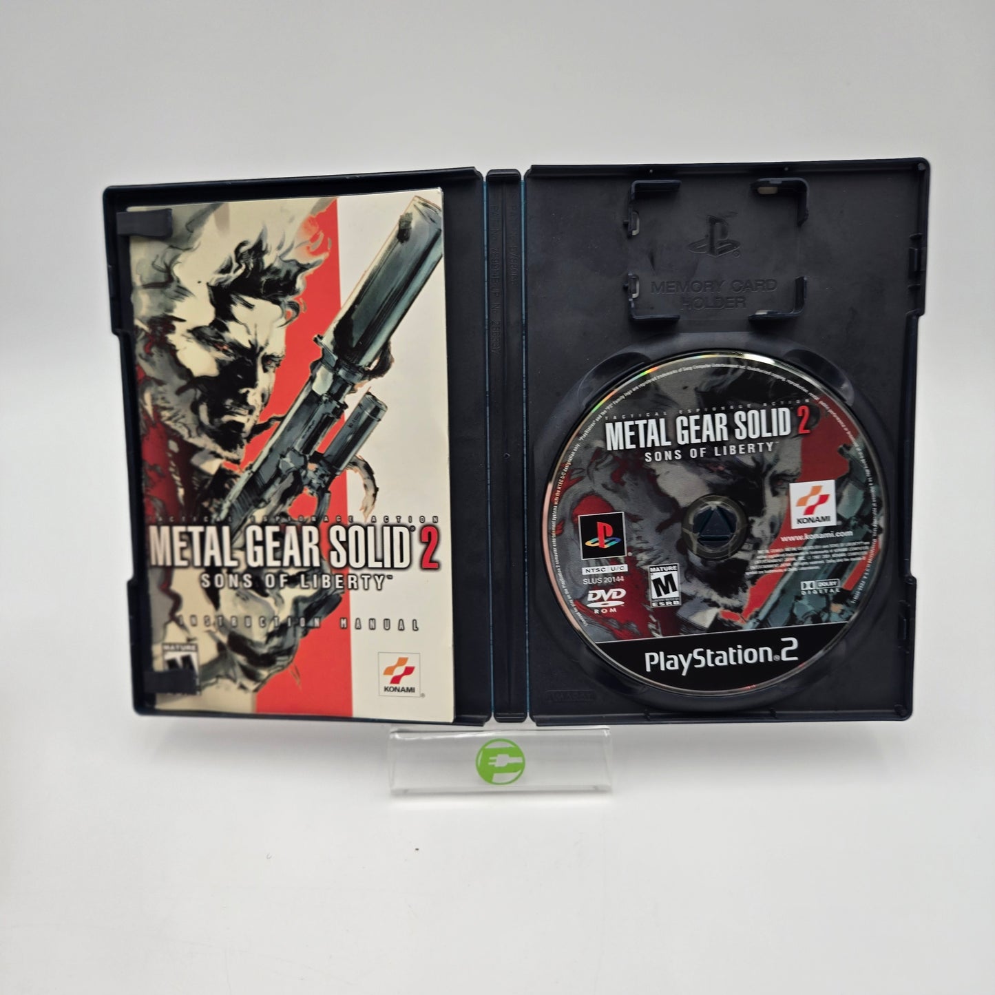 Metal Gear Solid 2 (Sony PlayStation 2 PS2, 2001) CIB