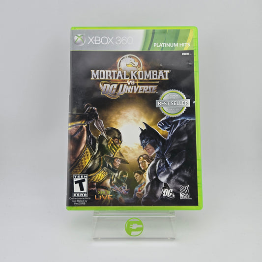 Mortal Kombat Vs. DC Universe [Platinum Hits] (Microsoft Xbox 360, 2008)