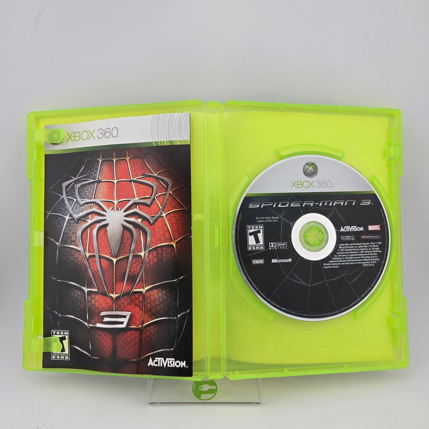 Spiderman 3  (Microsoft Xbox 360,  2007)