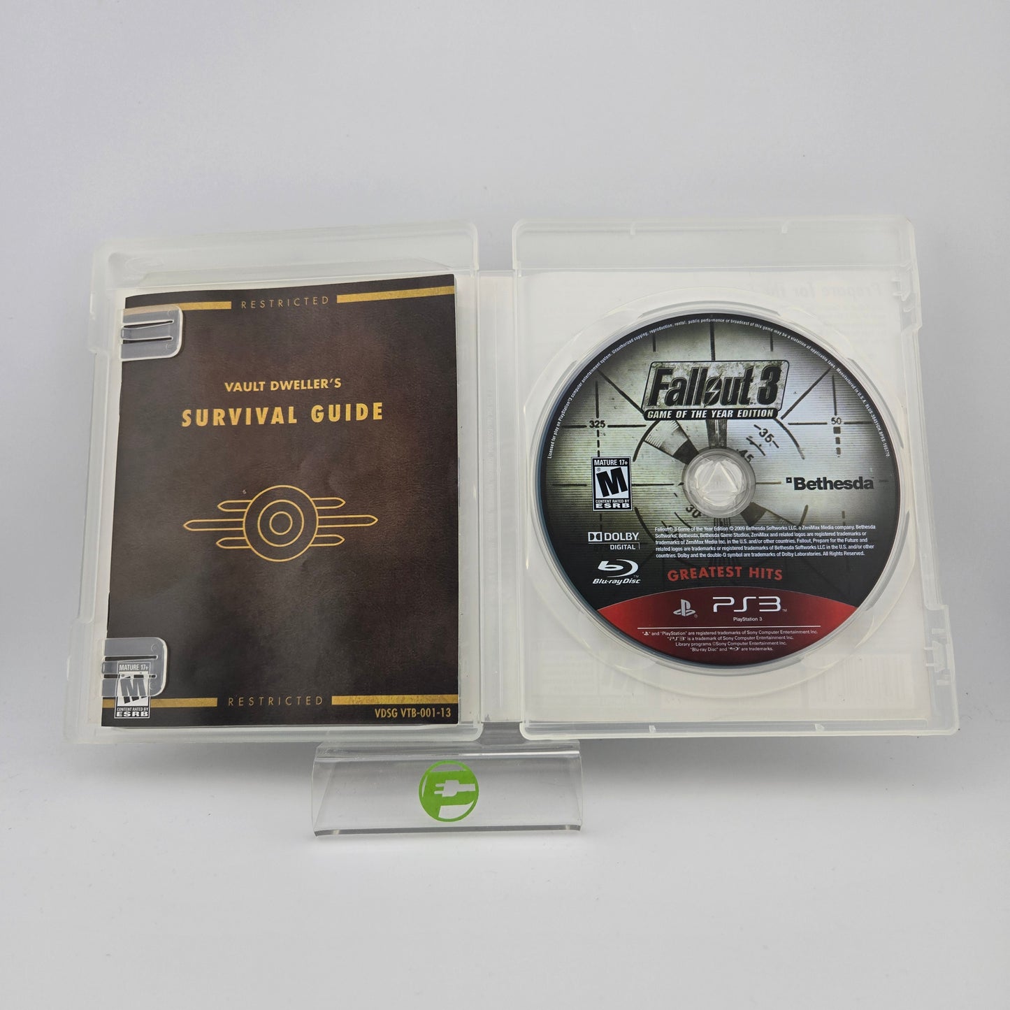 Fallout 3 [Game of the Year]  (Sony PlayStation 3 PS3,  2009)
