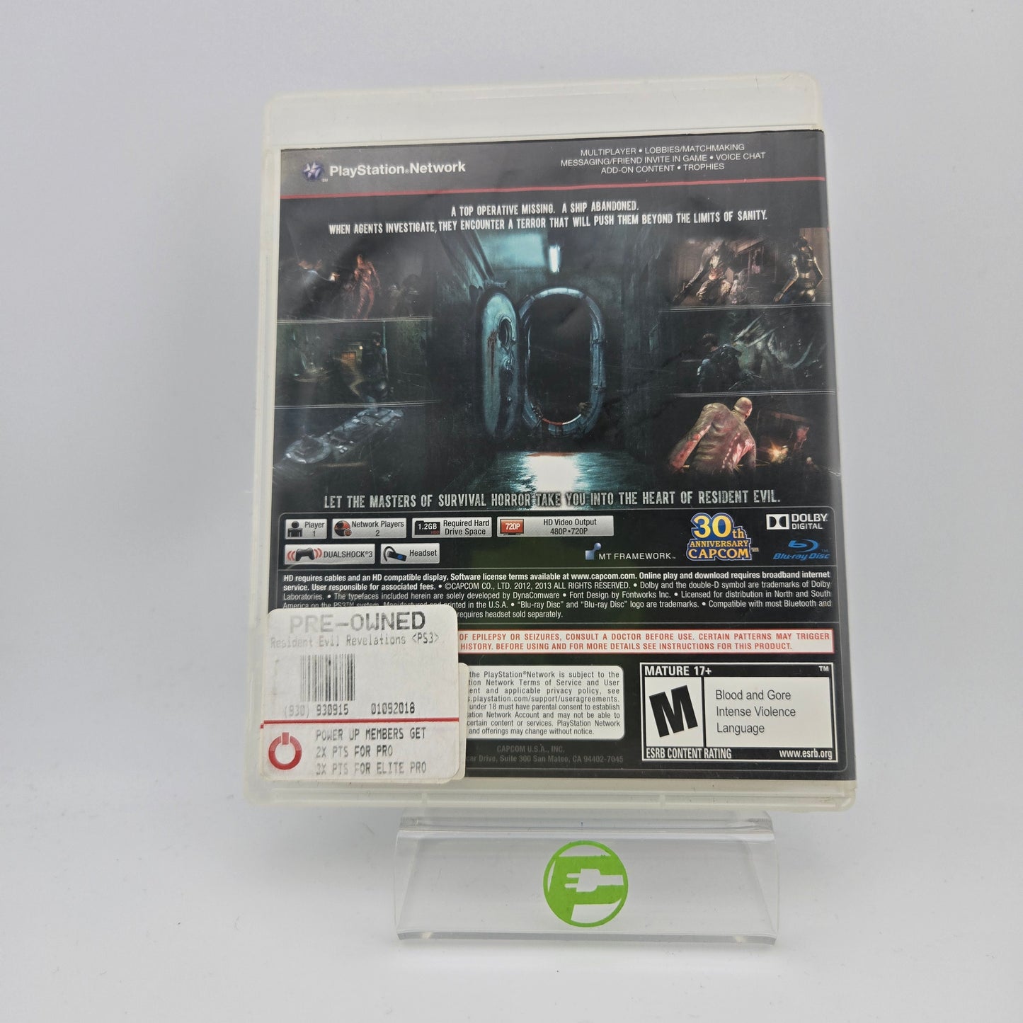 Resident Evil Revelations  (Sony PlayStation 3 PS3,  2013)