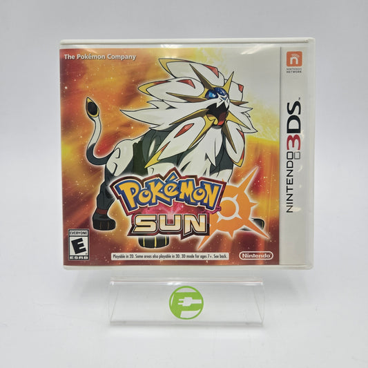 Pokemon Sun (Nintendo 3DS, 2016) CIB