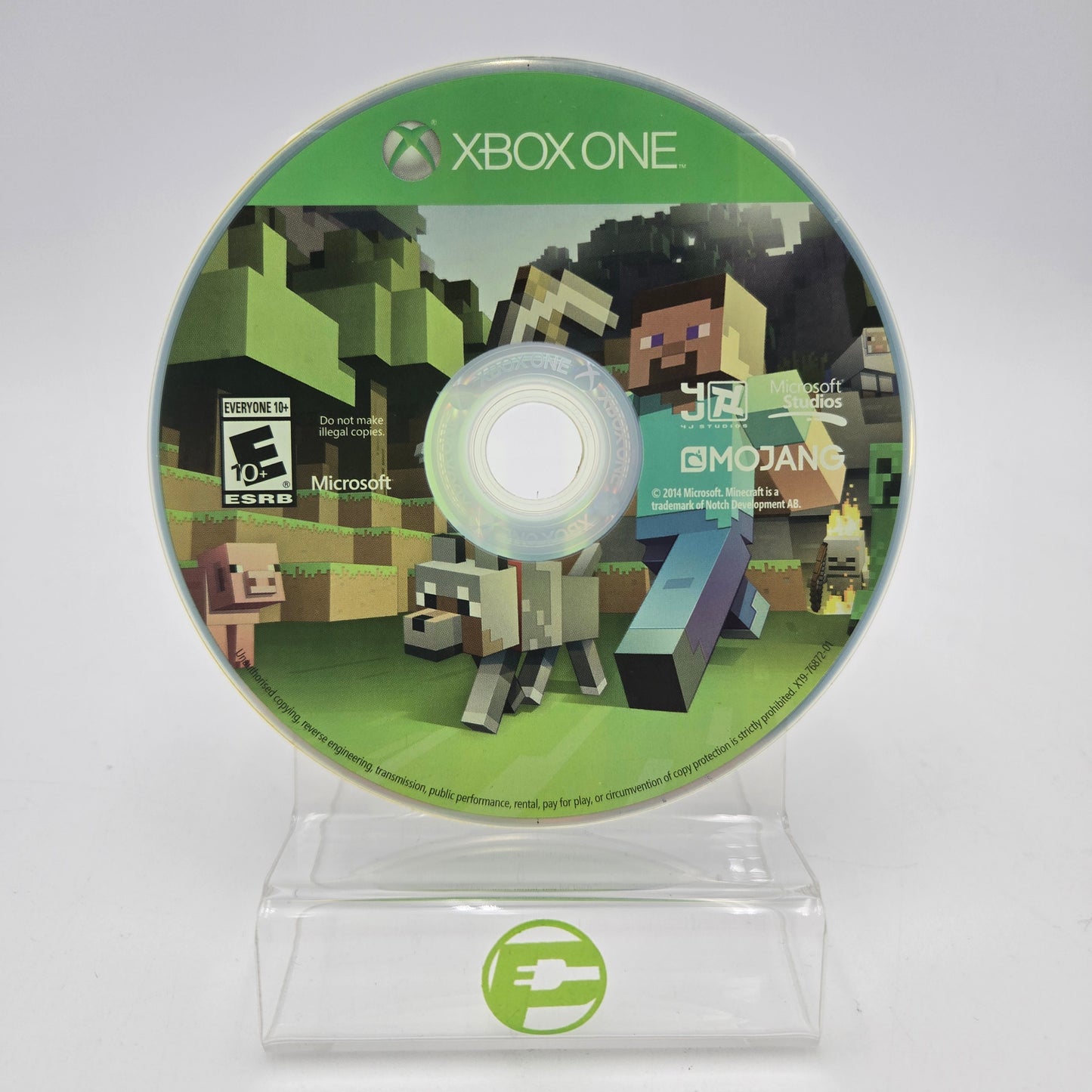 Minecraft (Microsoft Xbox One, 2018) Disc Only