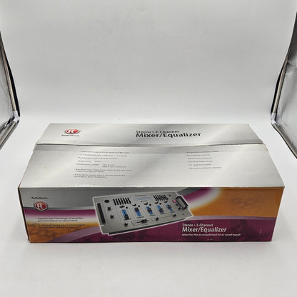 RadioShack 3-Channel Stereo Sound Mixer