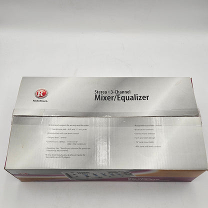 RadioShack 3-Channel Stereo Sound Mixer