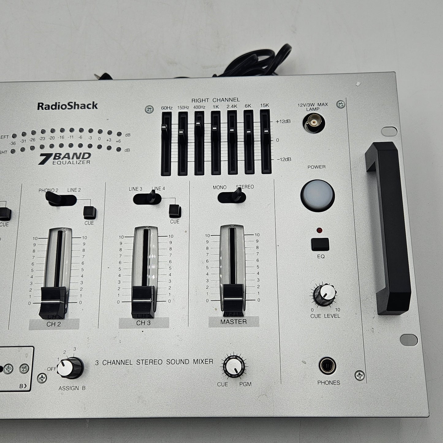 RadioShack 3-Channel Stereo Sound Mixer