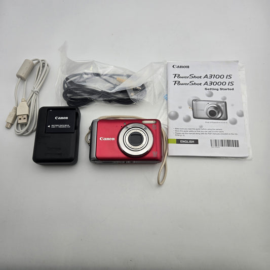 Canon PowerShot A3100 IS 12.1MP Compact Point-And-Shoot Digital Camera