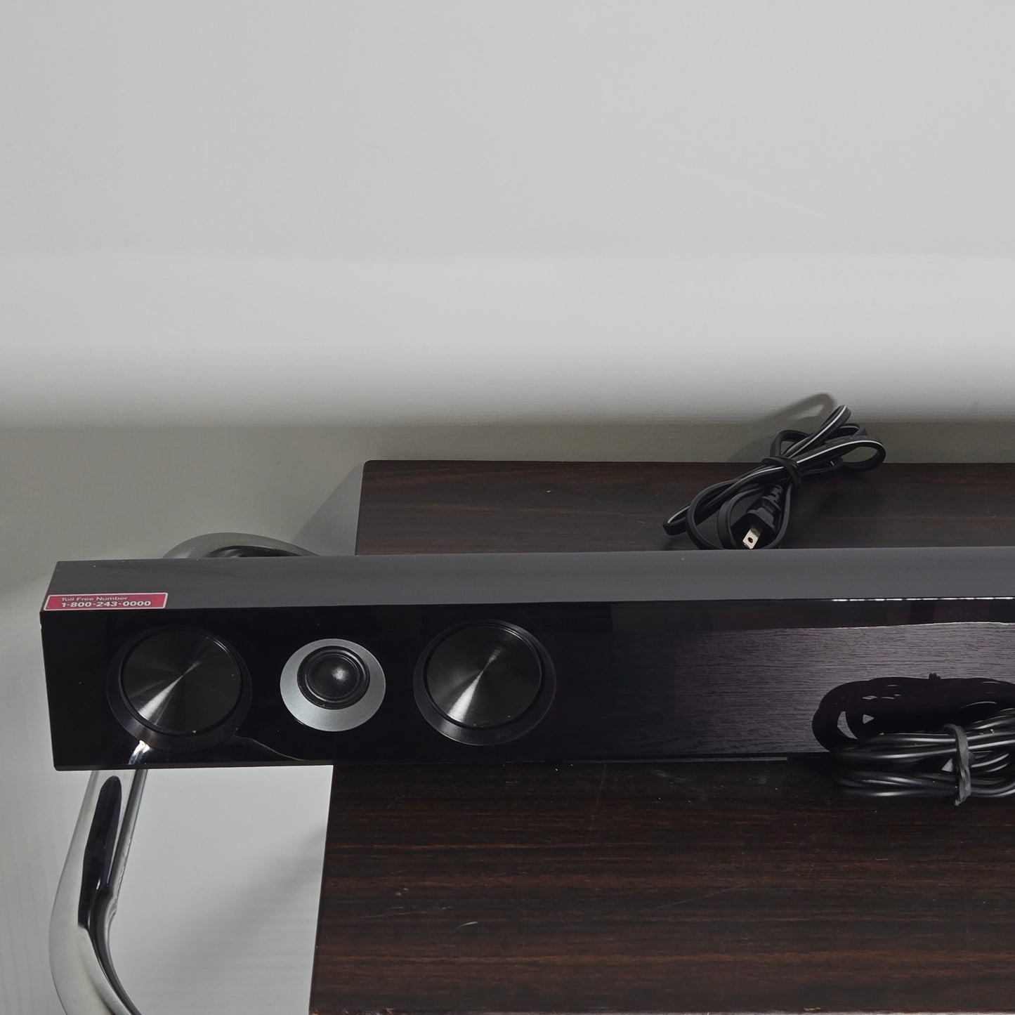 LG Sound Bar Surround Speaker W/ Subwoofer Black NB2420A