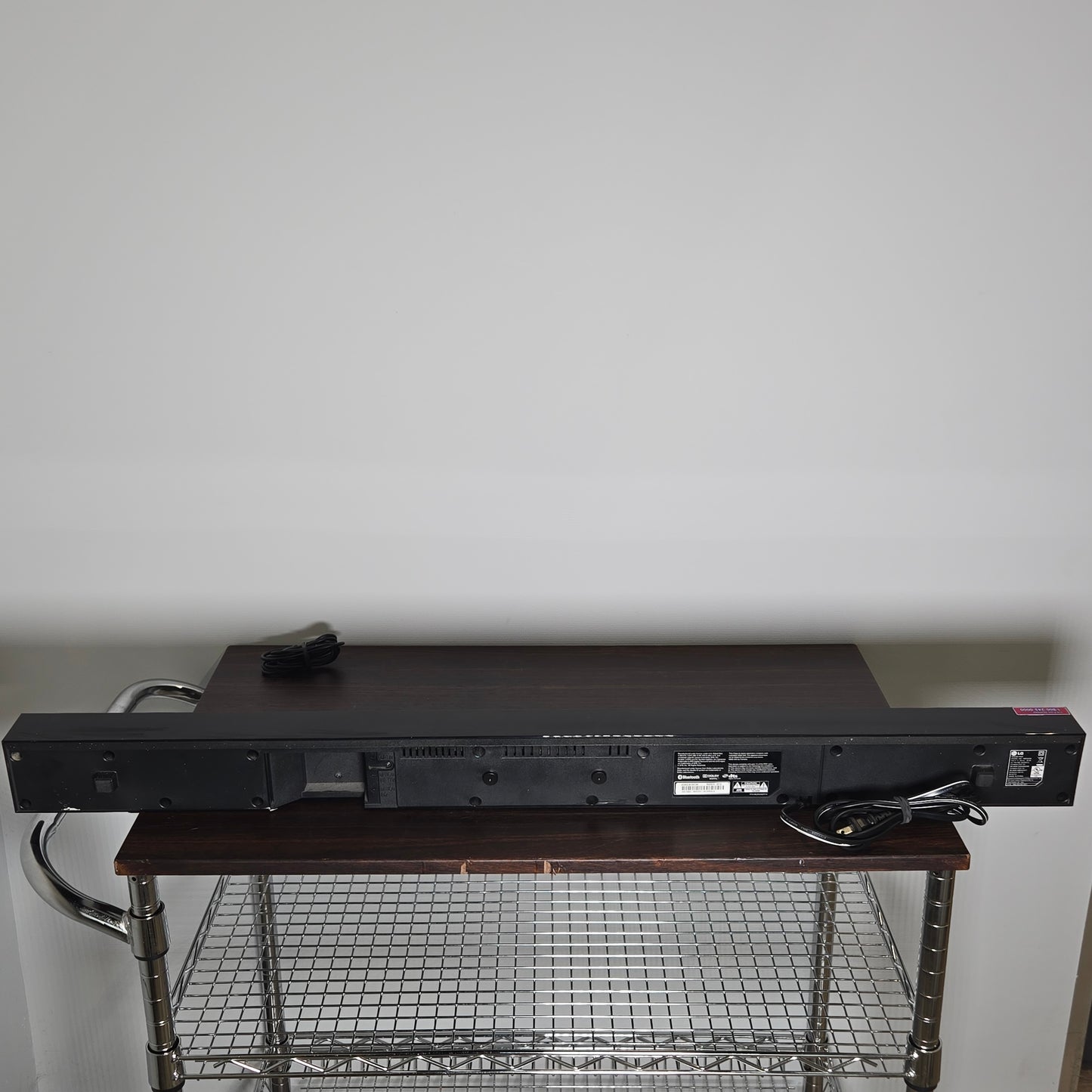 LG Sound Bar Surround Speaker W/ Subwoofer Black NB2420A