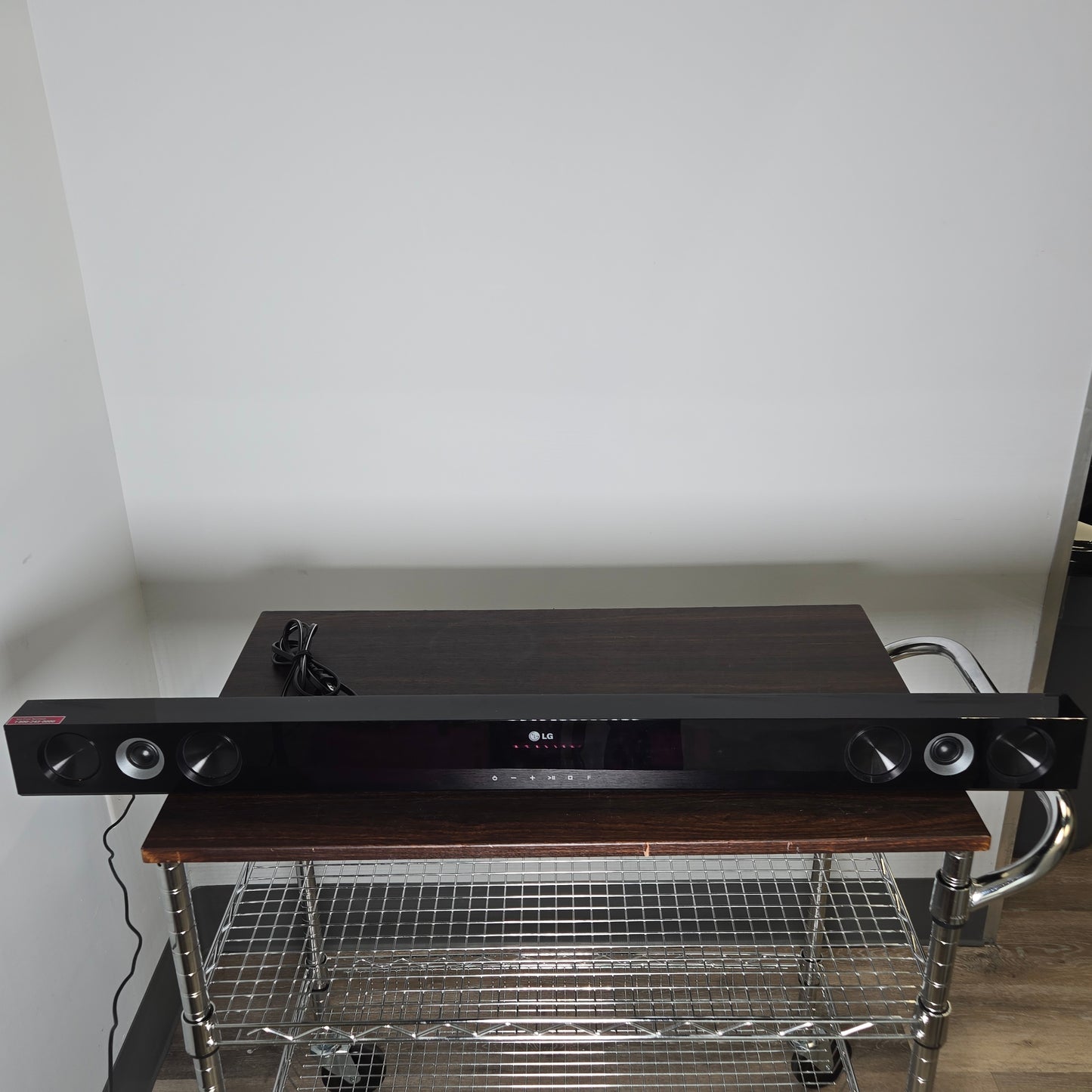 LG Sound Bar Surround Speaker W/ Subwoofer Black NB2420A