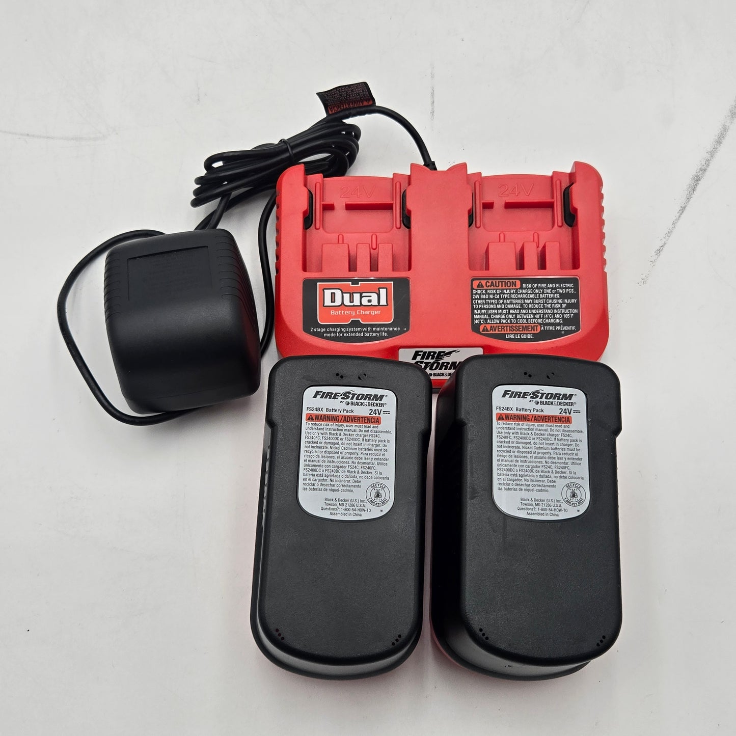 Lot of 4 Cordless Power Tools Black+Decker