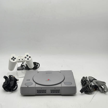 Sony PlayStation 1 PS1 Gray Console Gaming System SCPH-7001