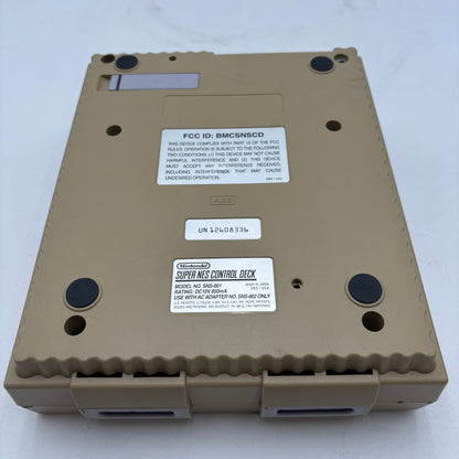 Broken Nintendo Super Nintendo SNES Video Game Console SNS-001 Does not turn on