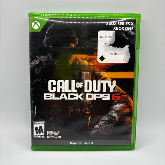 Call Of Duty: Black Ops 6 (Microsoft Xbox Series X, 2024)