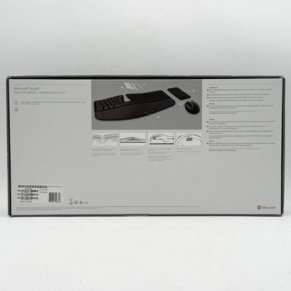 Microsoft Sculpt Ergonomic Desktop Mouse and Keyboard L5V-00001