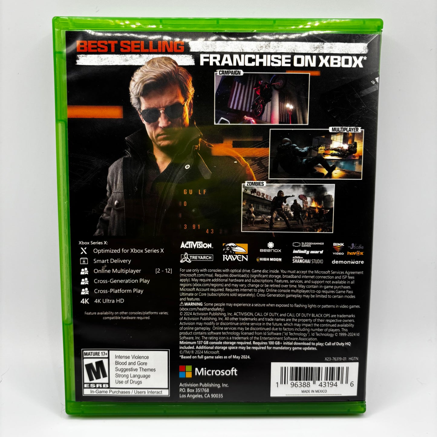 Call Of Duty: Black Ops 6 (Microsoft Xbox Series X, 2024)
