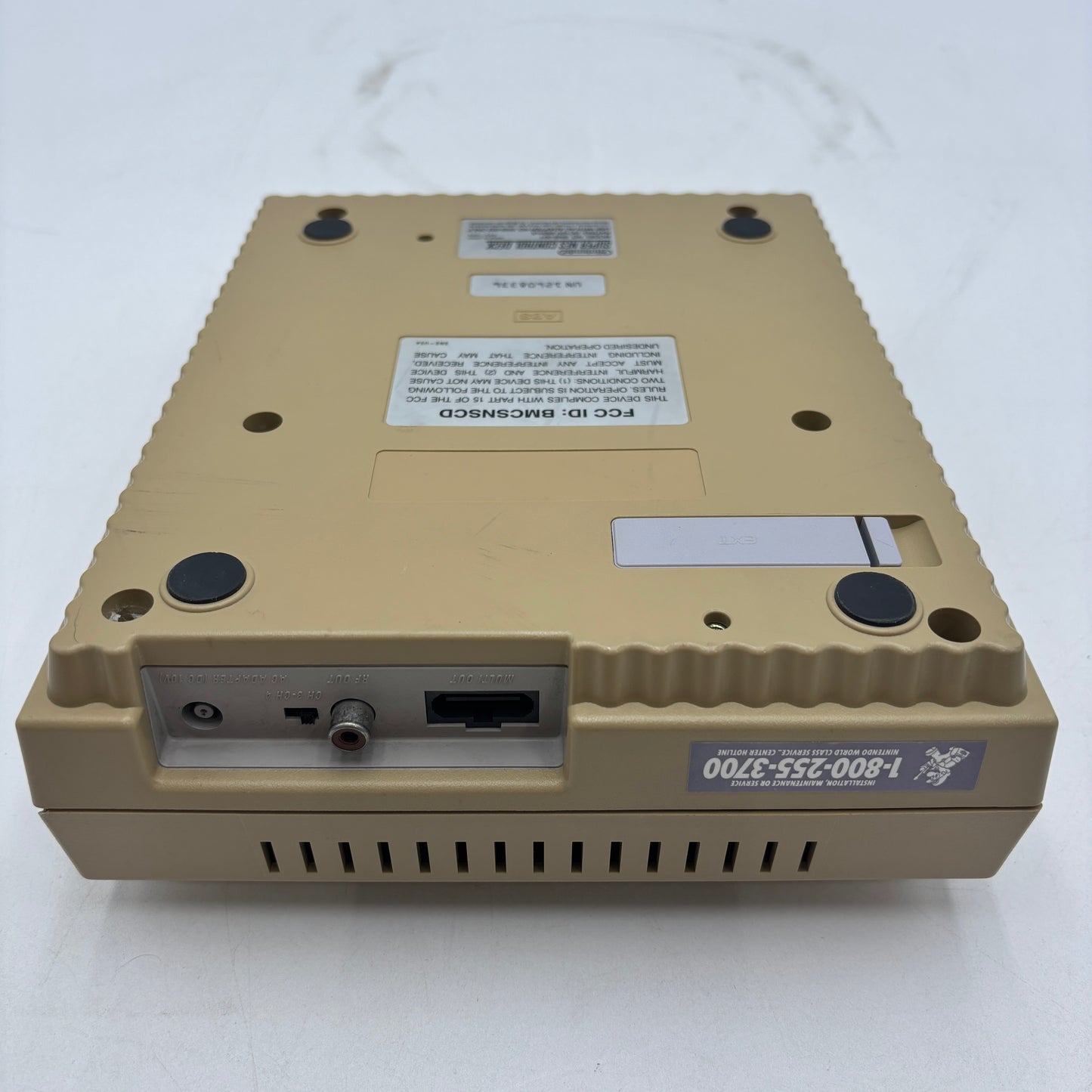 Broken Nintendo Super Nintendo SNES Video Game Console SNS-001 Does not turn on