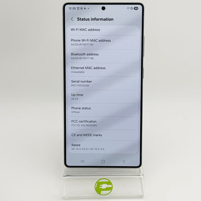 Unlocked Samsung Galaxy S25 Ultra 12GB RAM 256GB SM-S938U1 Titanium Black