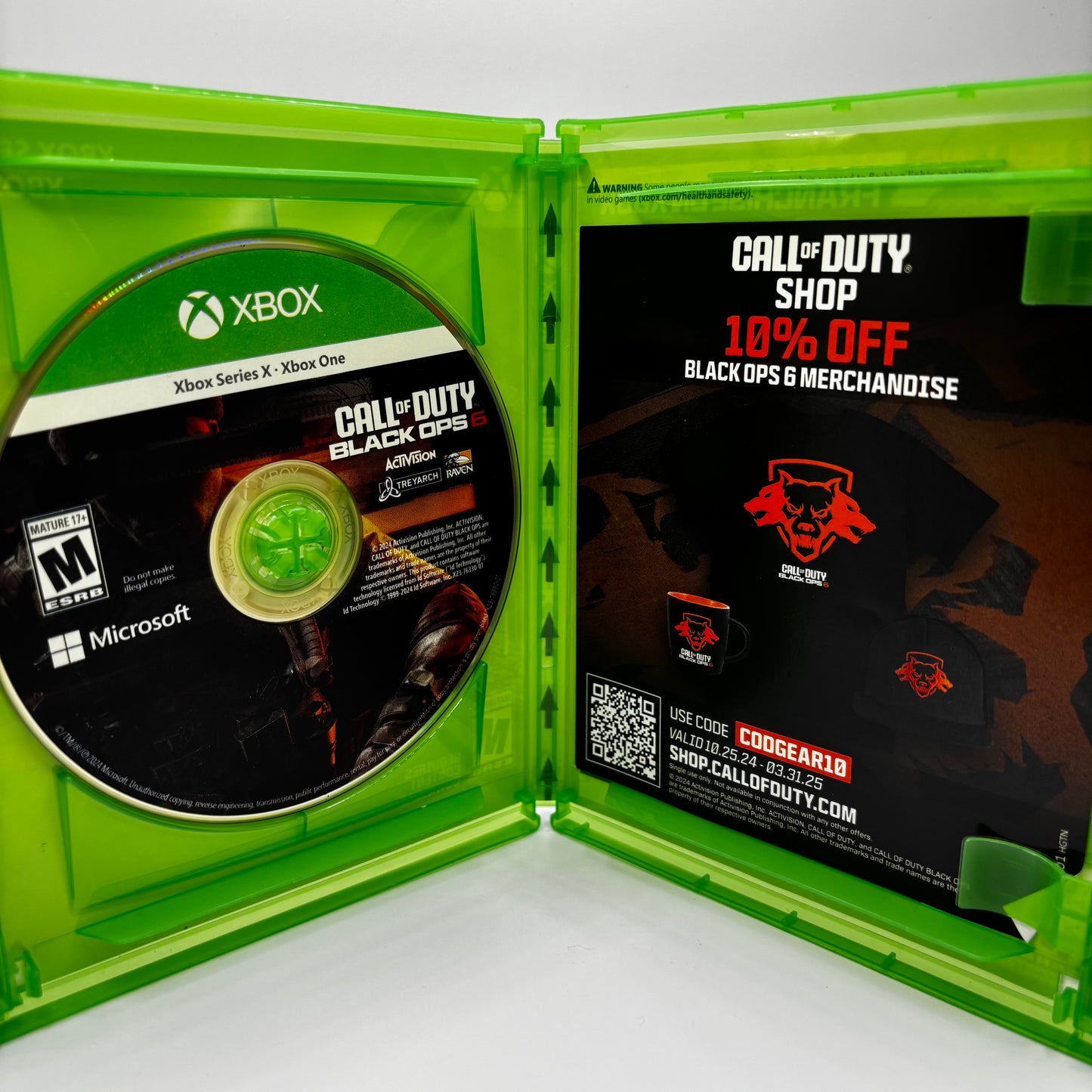 Call Of Duty: Black Ops 6 (Microsoft Xbox Series X, 2024)