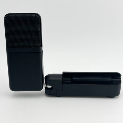 Samson Go Mic Video Portable Multi-Pattern USB Microphone with HD Webcam Black