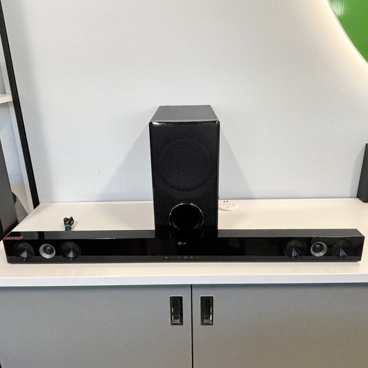 LG Sound Bar Surround Speaker W/ Subwoofer Black NB2420A