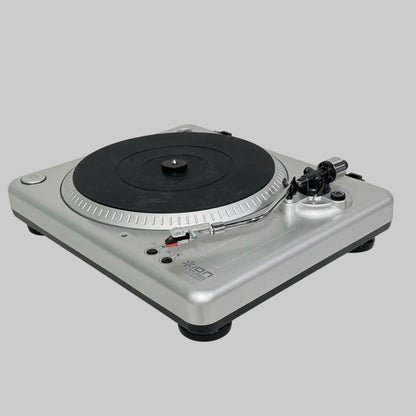 ION USB Turntable Silver TTUSB10 Record Player