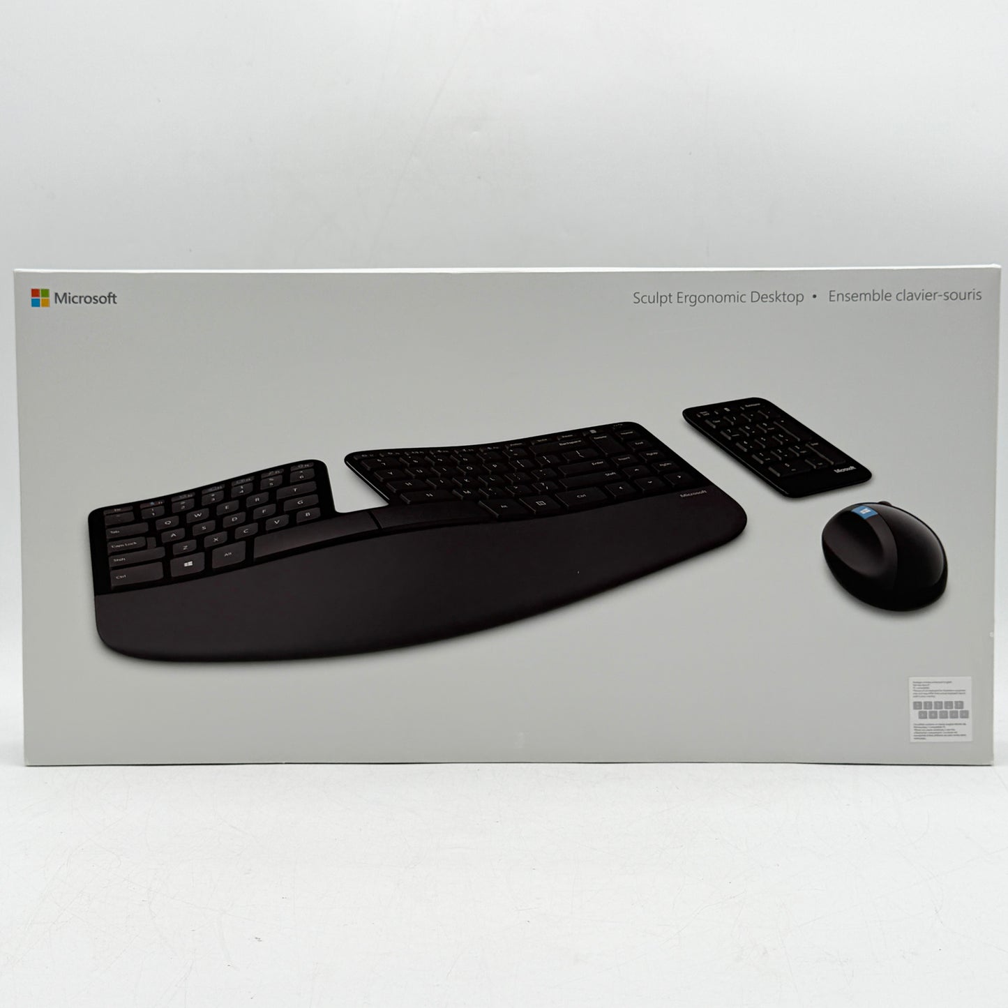 Microsoft Sculpt Ergonomic Desktop Mouse and Keyboard L5V-00001
