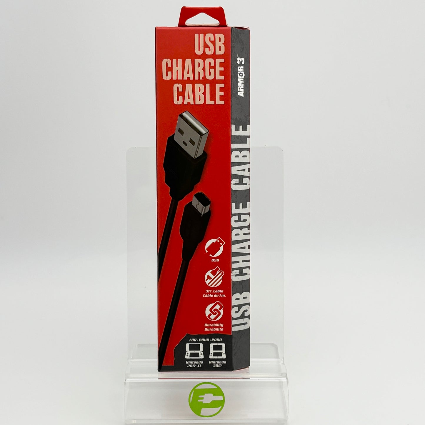 New Nintendo 2DS / 3DS Black USB CHARGE CABLE 2DS 3DS