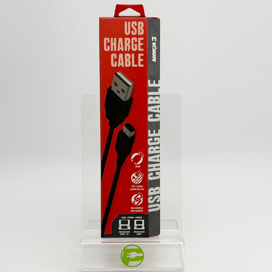 New Nintendo 2DS / 3DS Black USB CHARGE CABLE 2DS 3DS