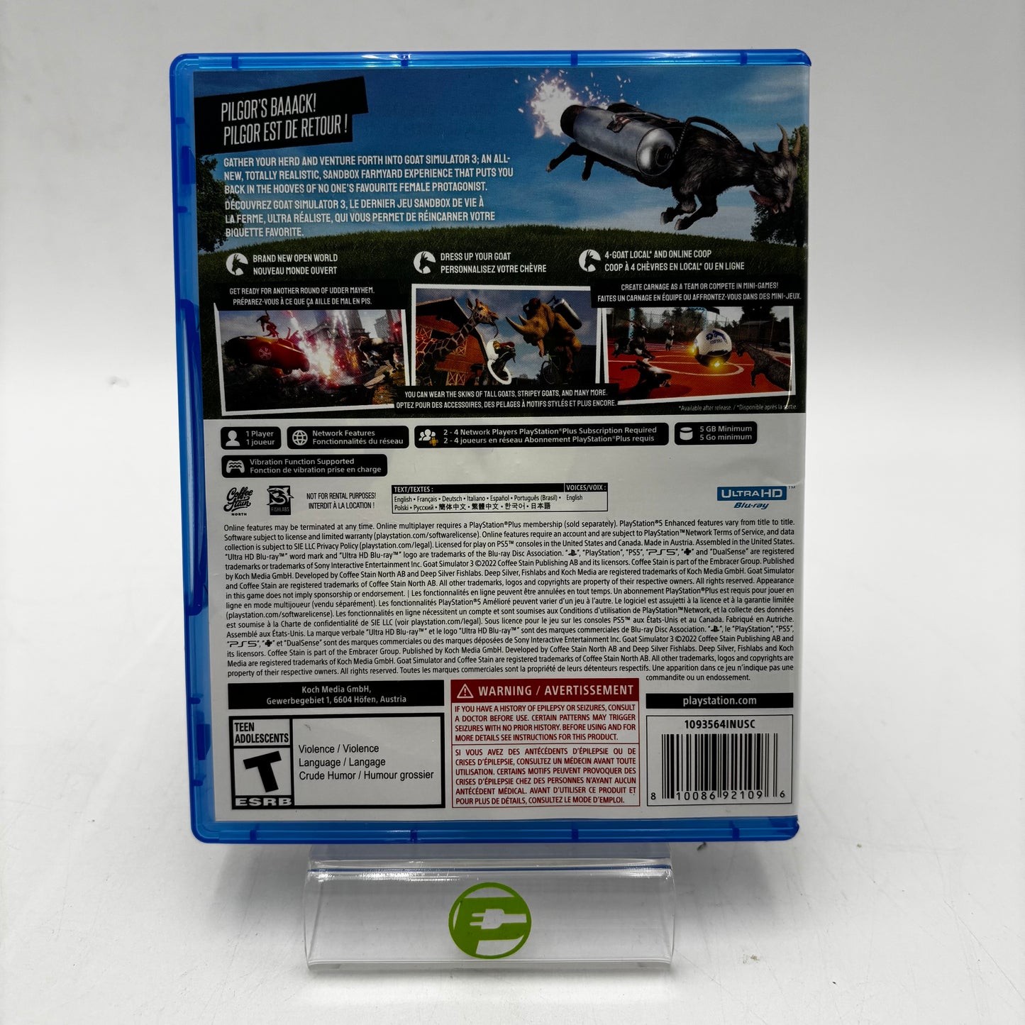 Goat Simulator 3 (Sony PlayStation 5 PS5, 2022)