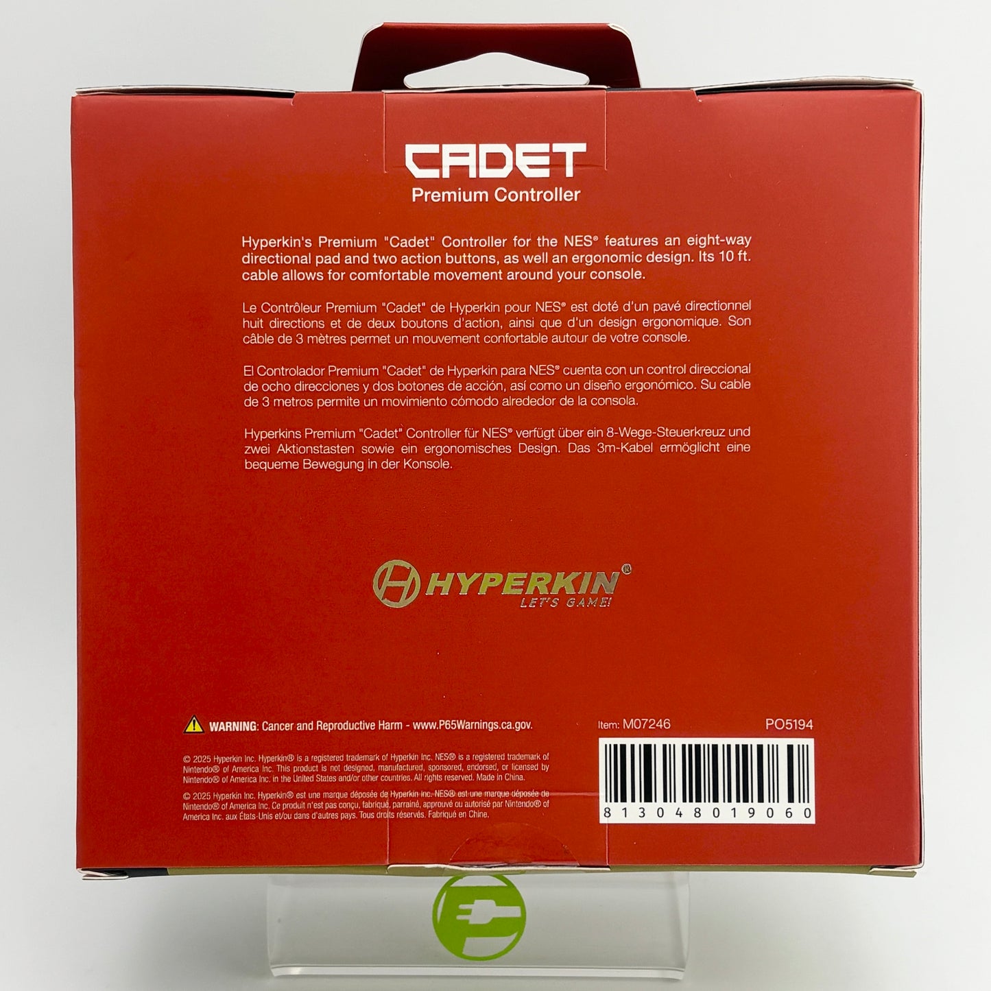 New Hyperkin Cadet Gray M07246 For NES