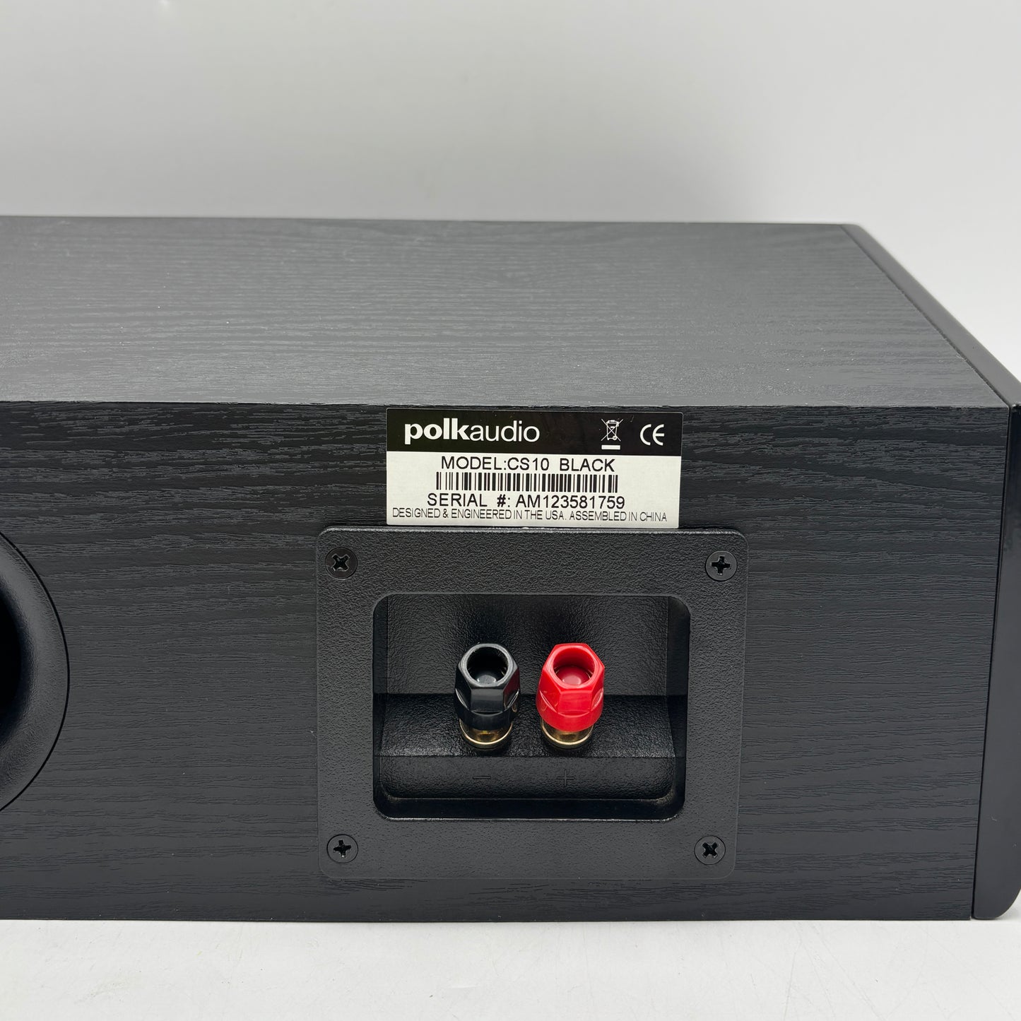 Polk Audio 8 Subwoofer RM6750 + 4 Polk RM6751 Satellite Speakers +1 Polk Audio CS10 Center Speaker