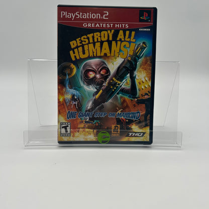 Destroy All Humans [Greatest Hits] (Sony PlayStation 2 PS2, 2005)