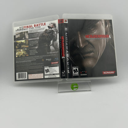 Metal Gear Solid 4 Guns of the Patriots [Greatest Hits] (Sony PlayStation 3 PS3)