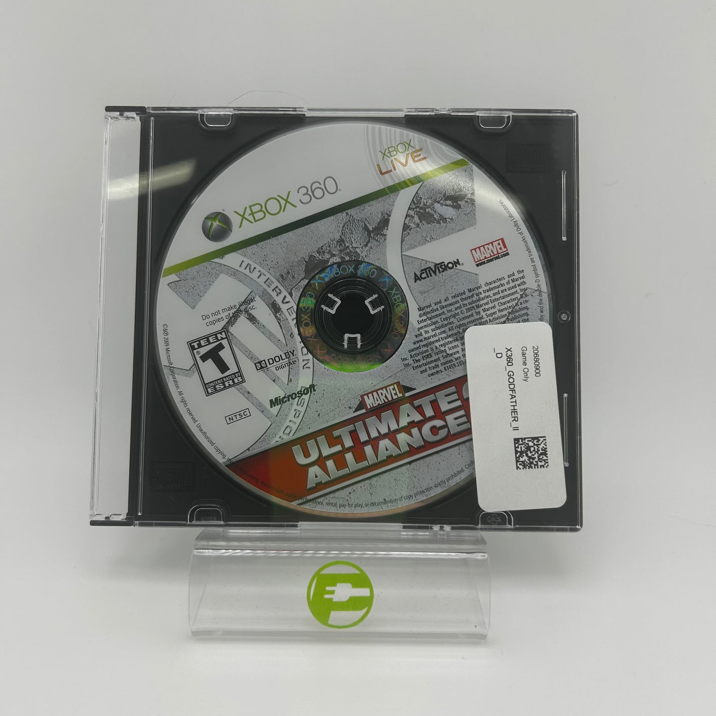 Marvel Ultimate Alliance 2 (Microsoft Xbox 360, 2009)